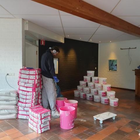 vloeregalisatie tenniskantine ulvenhout